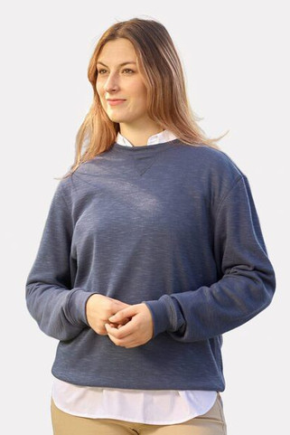 Nautica N17989 - Sudadera Sun Surfer Supreme de cuello redondo