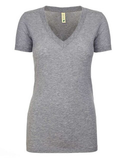 Next Level 4240 - Camiseta de cuello en V Eco Performance para mujer