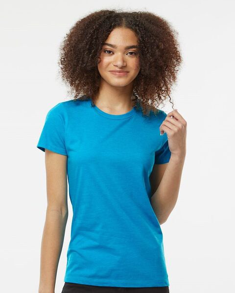 Tultex 542 - Camiseta de mujer en mezcla de algodón de primera calidad
