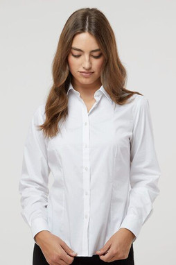 Van Heusen 13V0479 - Womens Ultra Wrinkle Free Shirt