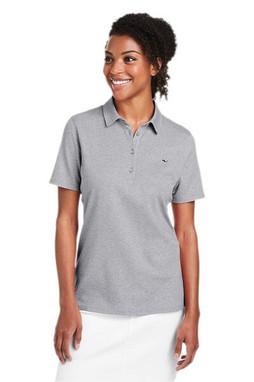 vineyard vines G001189 - Polo de piqué Edgartown, mujer