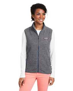 vineyard vines O001412 - Chaleco polar Harbor para mujer