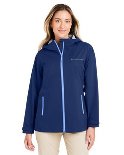 vineyard vines O001805 - Chaqueta impermeable para mujer