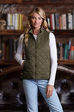Weatherproof W207359 - Womens Vintage Diamond Quilted Vest