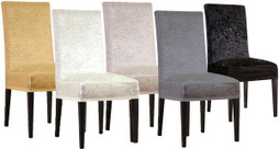 MDéco HOUSS_CHAI_VEL - Velvet chair cover