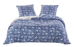 MDéco PAR_RENN_BLE00 - Noel bed linen set