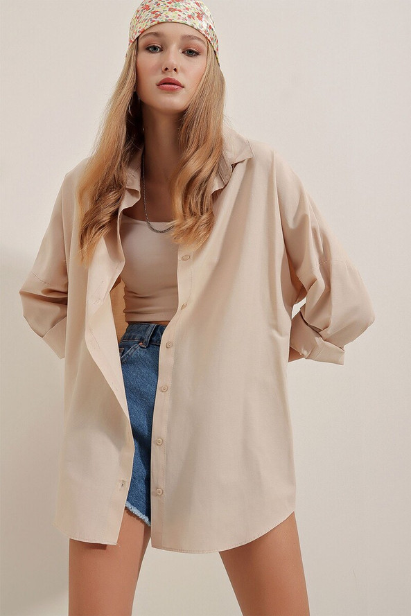 MT Clothes P-CHEM_OVER - Camicia OVERSIZE