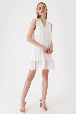 MT Clothes P-ROB_SSMANCH - Sleeveless Fluid Dress
