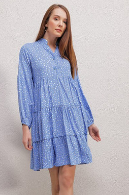 MT Clothes P-ROBFLUI_IMP - Patterned dress