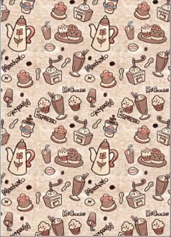 Mani Textile TPS_ESPRESS_NOIR00 - Kitchen mats