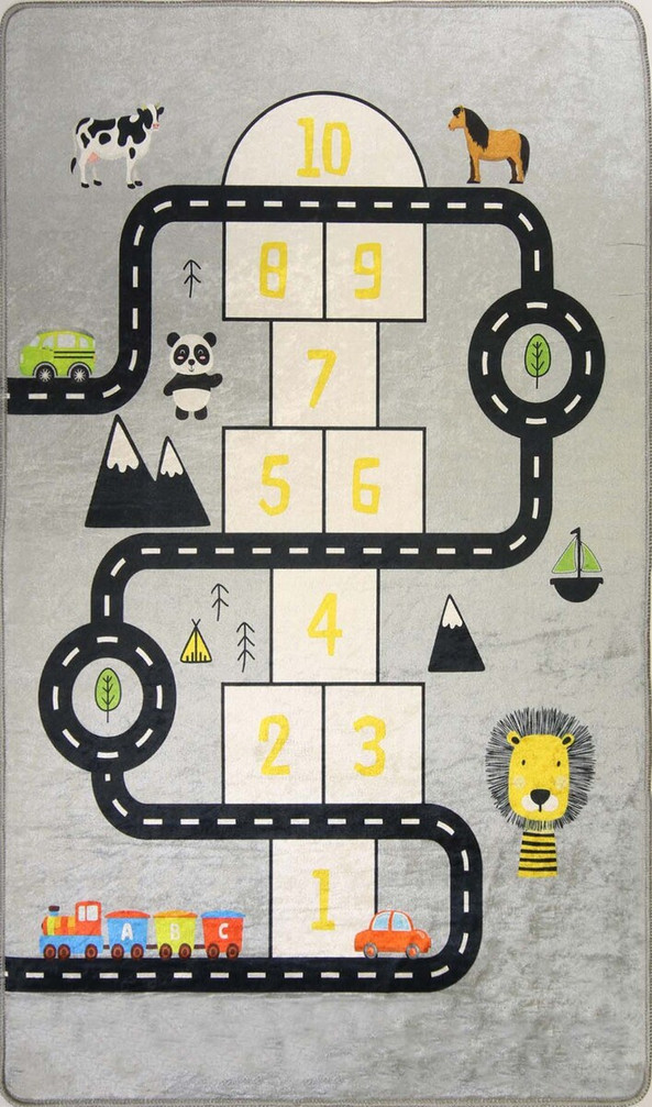 Mani Textile TPS_CIRC_MARELL - Children's Carpet Car Circuit