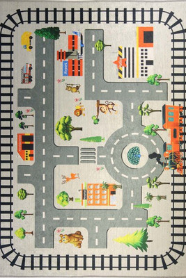 Mani Textile - Children's Carpet Car Circuit