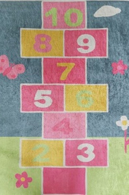 Mani Textile TPS_COLOR_MAREL00 - Farverigt børnetæppe