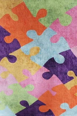 Mani Textile - Kinderteppich Bunt