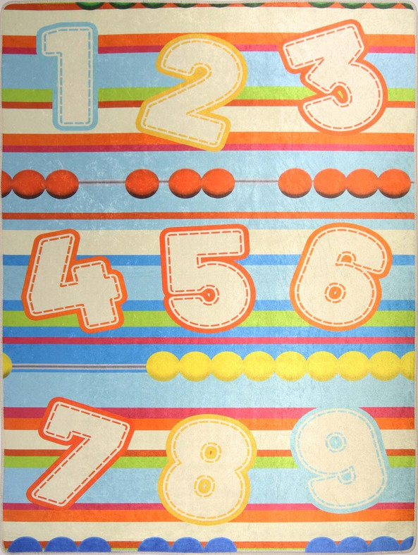 Mani Textile TPS_ENF_NUMBER - Tapis pour chambre Enfant