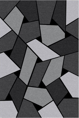 Mani Textile TPS_GEOMETRIQ_GRI00 - GEOMETRIC lounge rug