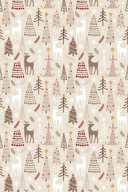 Mani Textile TPS_NOEL_BEI - Christmas area rugs