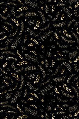 Mani Textile TPS_NOEL_NOIRGOLD - Christmas area rugs