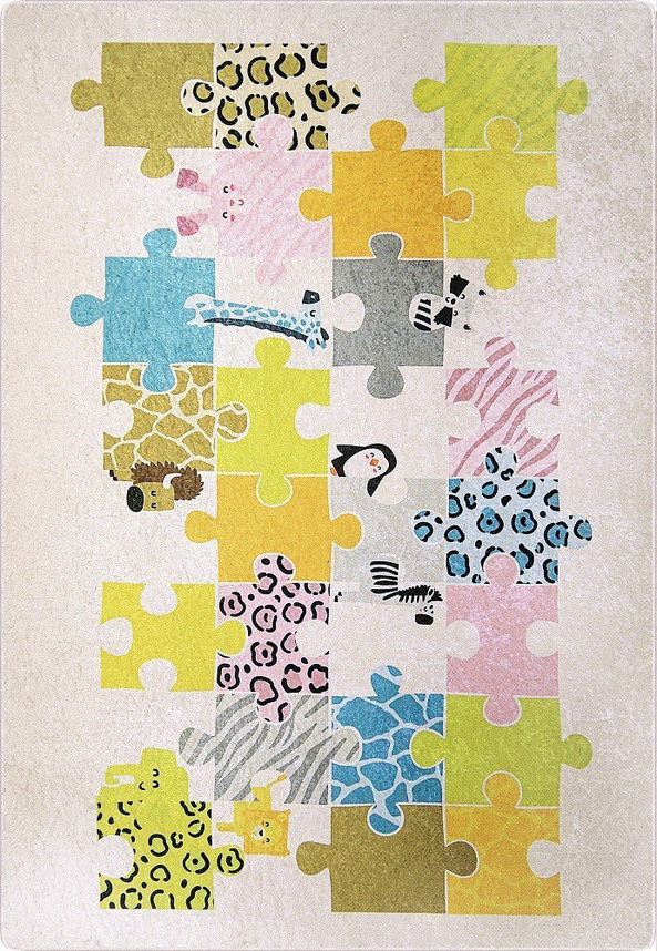 Mani Textile TPS_PUZZ_BEI00 - Children's Puzzle Carpet