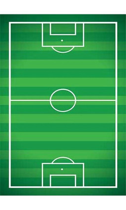 Mani Textile TPS_SOCCER_VER00 - SOCCER-mat voor kinderen
