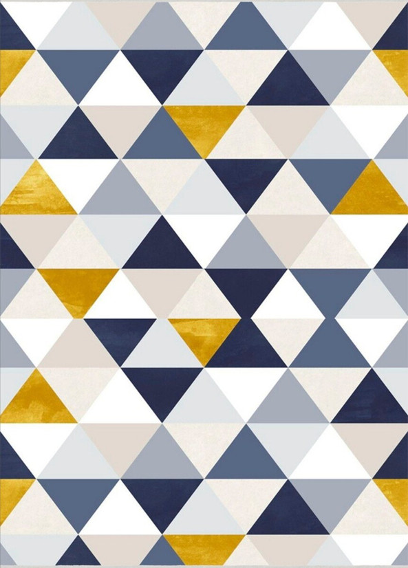 Mani Textile TPS_TRIAN_00 - Triangle area rug