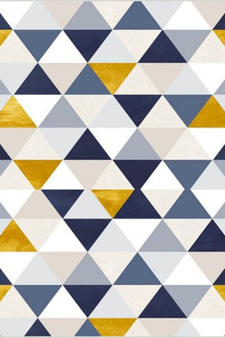 Mani Textile TPS_TRIAN_00 - Driehoekig vloerkleed