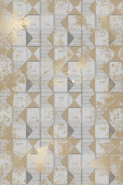 Mani Textile TPS_ARAD_BEIGOLD00 - ARAD lounge vloerkleed, 120x180