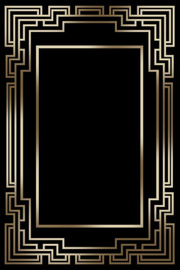 Mani Textile TPS_LABY_BLACKGOLD00 - Laby lounge vloerkleed, 120x180