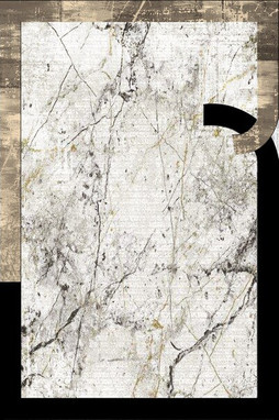 Mani Textile TPS_METRO_BEIGOLD00 - METRO lounge vloerkleed, 120x180