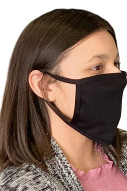Bayside 1900 - USA-Made 100% Cotton Face Mask
