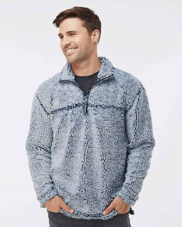 Boxercraft Q10 - Jersey con cremallera y forro polar Sherpa