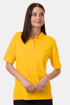 Harriton M105W - Women's Maverick CVC Pique Polo