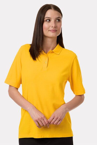 Harriton M105W - Polo Maverick CVC Piqué, Mujer