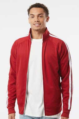 Independent Trading Co. EXP70PTZ - Lightweight Poly-Tech Full-Zip Track Jacket