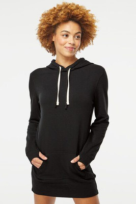 Independent Trading Co. PRM65DRS - Women’s Special Blend Hooded Sweatshirt Dress