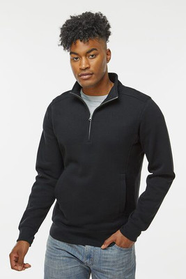 J. America 8717 - Heavyweight Fleece Quarter-Zip Sweatshirt