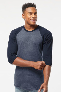 Tultex 245 - Fine Jersey Raglan T-Shirt