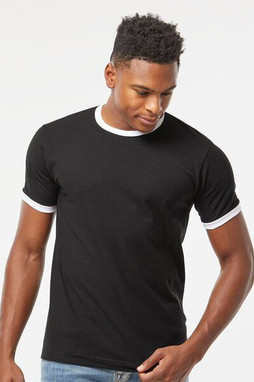 Tultex 246 - Fine Jersey Ringer T-Shirt