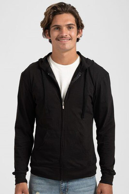 Tultex 260 - Beach Full-Zip Hooded Long Sleeve T-Shirt
