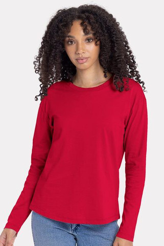Next Level 3911 - Womens Cotton Relaxed Long Sleeve T-Shirt