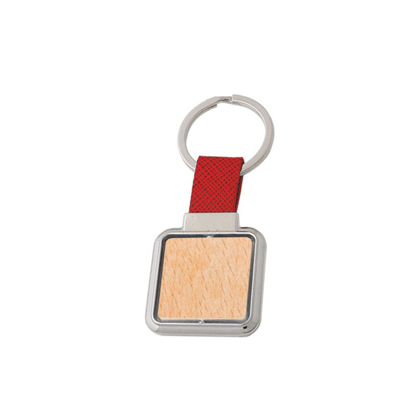Cuad Wood Keychain Swivel - Silan 0702