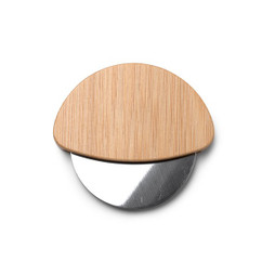 Silan 0742g - 0742 Rolly - Bamboo Pizza Cutter