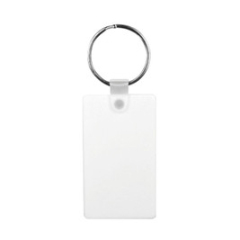 Rectangle Keychain In Pbt For Sublimation Printing - Silan 0796