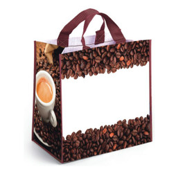 Silan 0970BORSA - Kafe Coffee Shopping Bag Dimensions cm 35x35x22