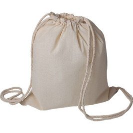 Bolsa Natural Sack Backpack Cotton 130gr. - Silan 1080zaino.