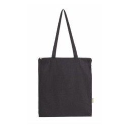 Silan 1100g - Fiona Black Cotton Shopping Bag Dimensions: 38x42 cm