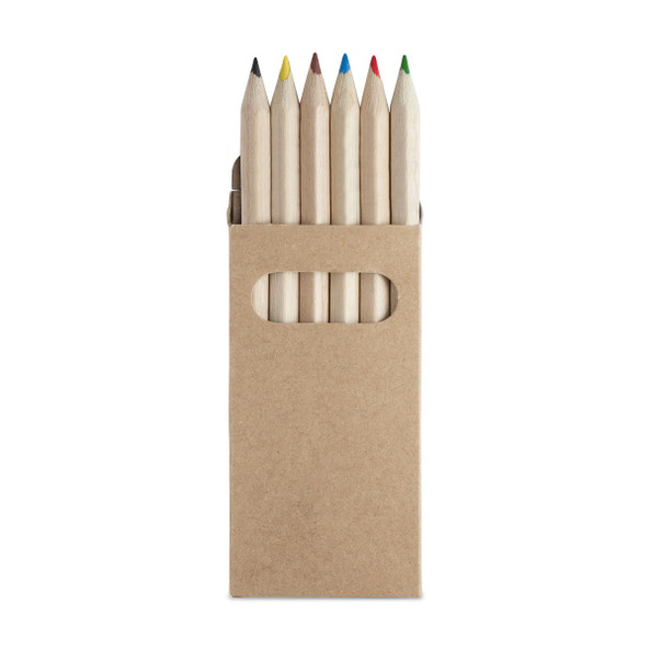 Draw Crayon Set 6pcs - Silan 3658set