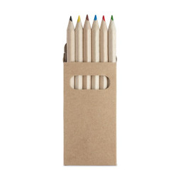 Silan 3658set - Draw Set of 6 Pastel Pencils