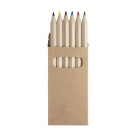 Draw Crayon Set 6pcs - Silan 3658set