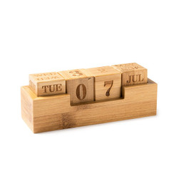 Moreno Calendar In Bamboo - Silan 4006cal